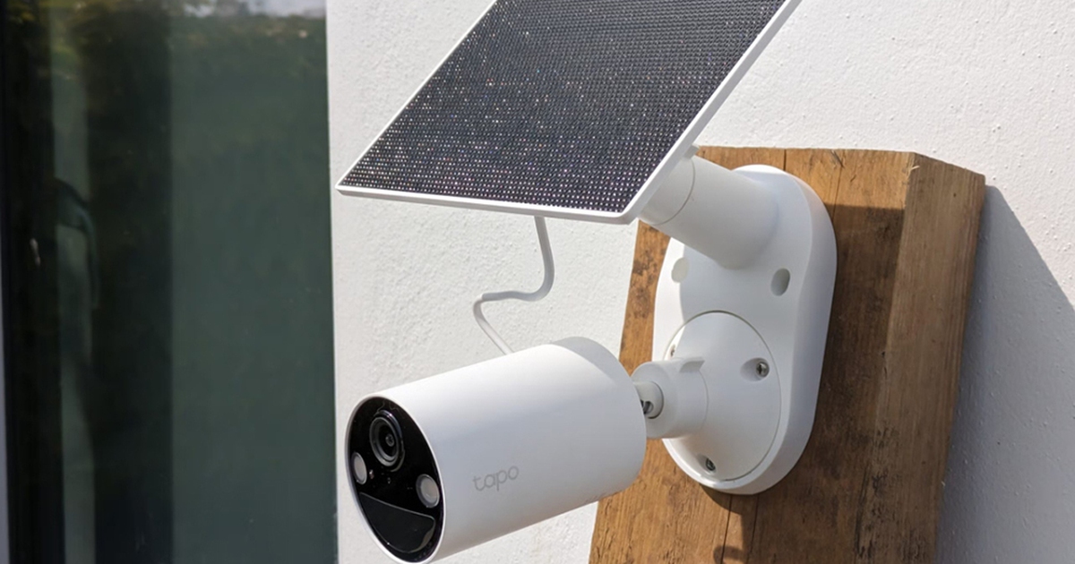Khám phá camera an ninh Tapo C410 Kit chạy bằng năng lượng mặt trời