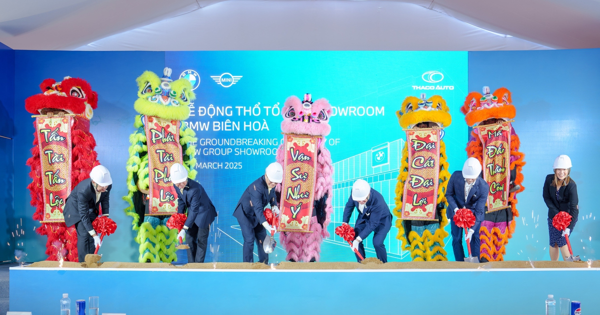 Động thổ Tổ hợp showroom BMW - MINI theo tiêu chuẩn Retail.Next tại Biên Hòa