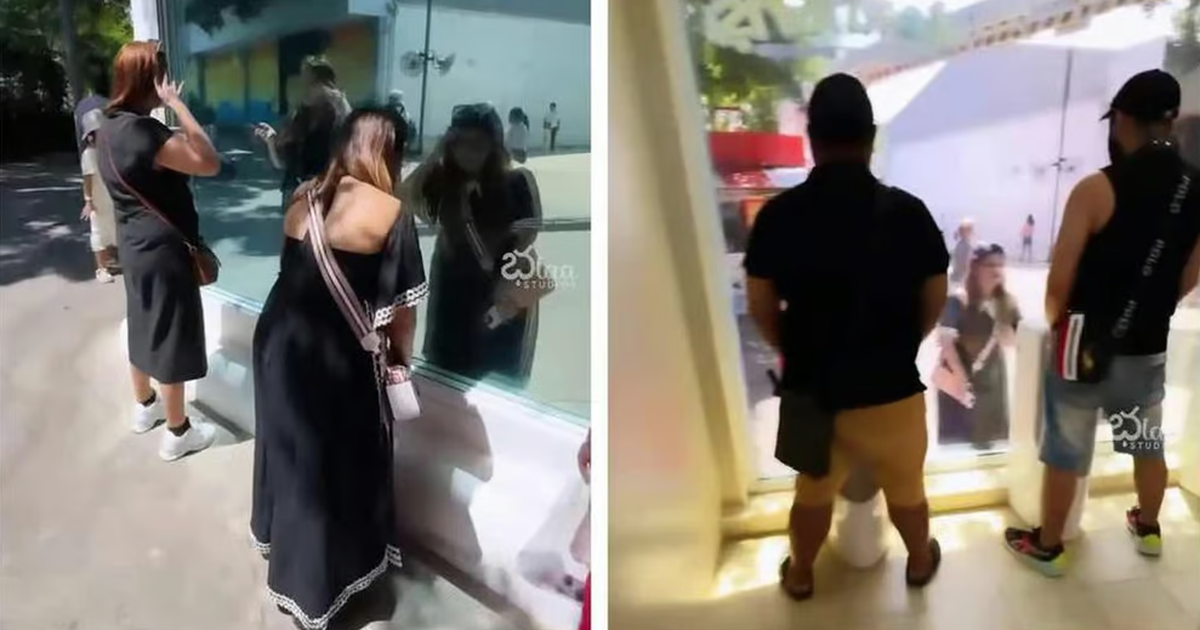 Tấm gương hai chiều gây bão ở toilet công viên Bangkok
