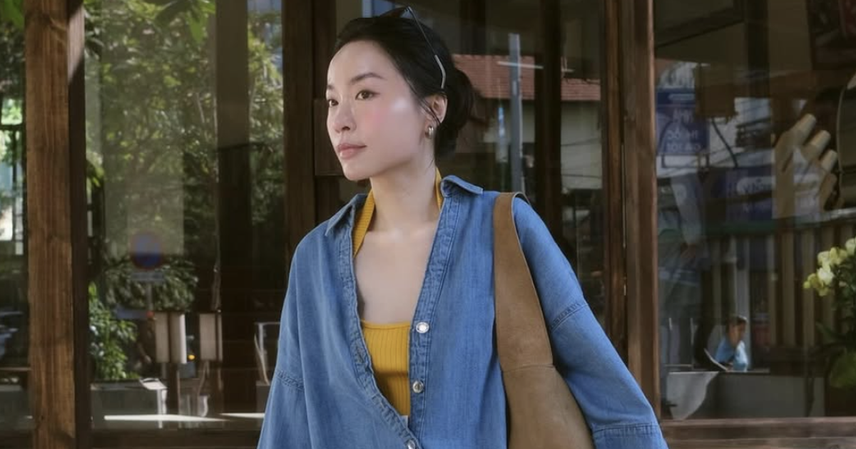 F5 phong cách mùa này với denim, đơn giản mà ấn tượng