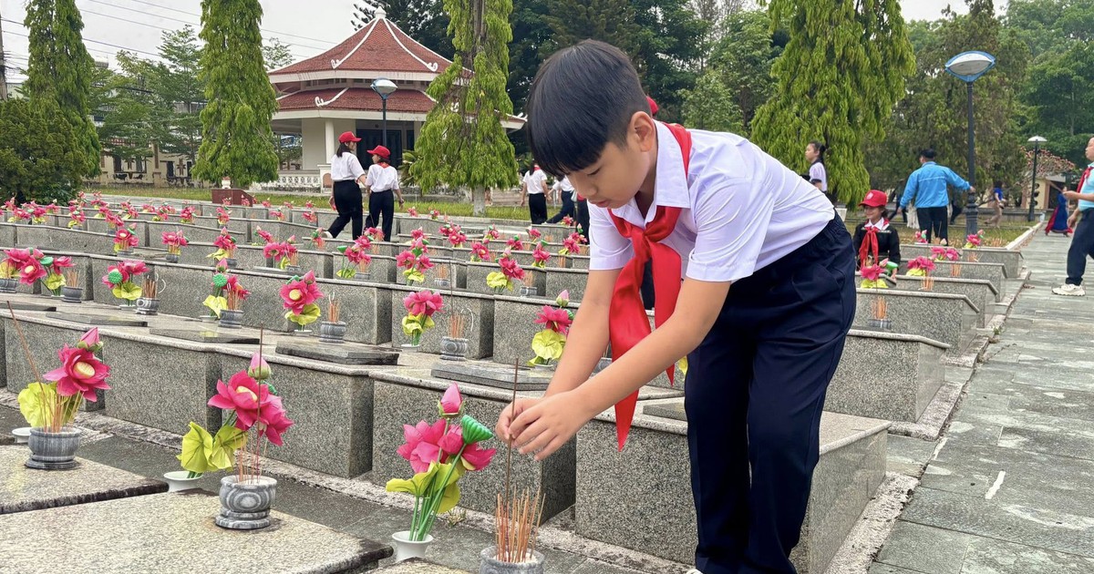 Thiếu nhi quyết tâm ứng dụng công nghệ góp phần xây dựng quê hương