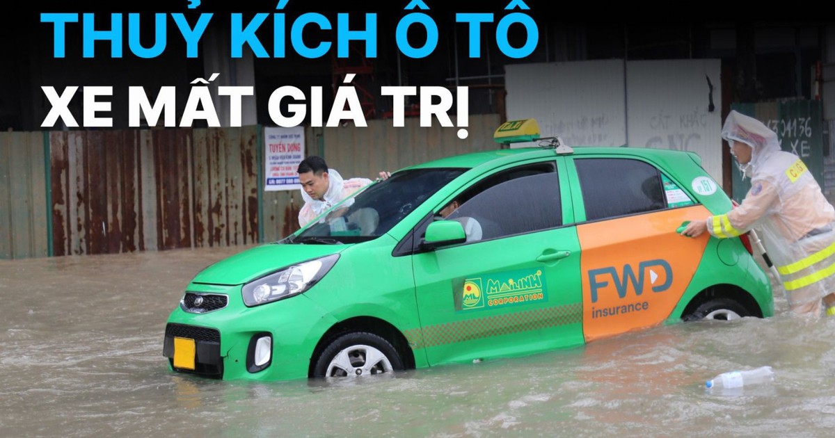 Nước ngập đến mức nào sẽ khiến ô tô bị thủy kích?
