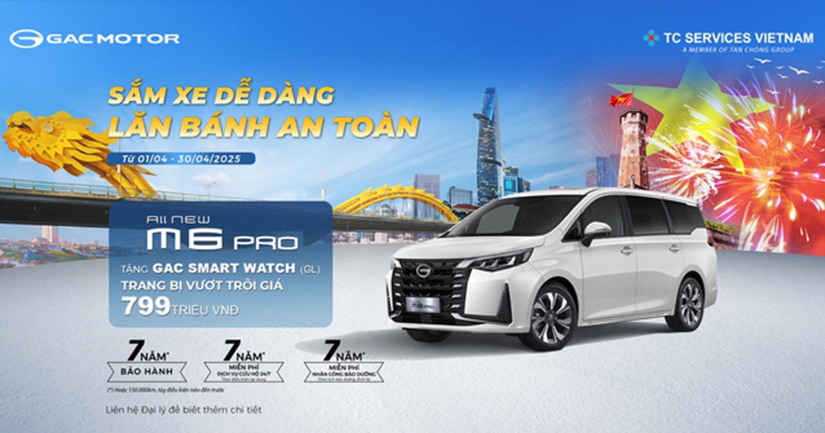 GAC Motor Việt Nam triển khai chương trình ưu đãi tháng 4.2025