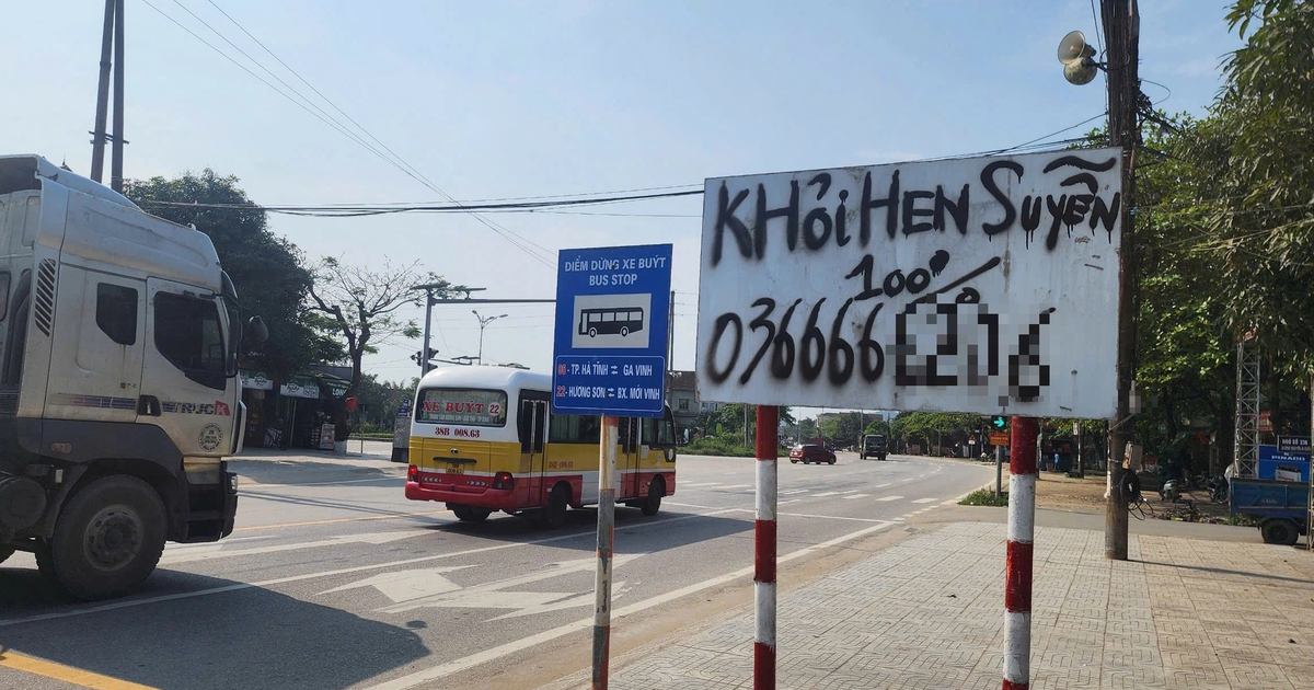 Truy tìm người xóa biển chỉ dẫn giao thông, xịt sơn quảng cáo chữa hen suyễn
