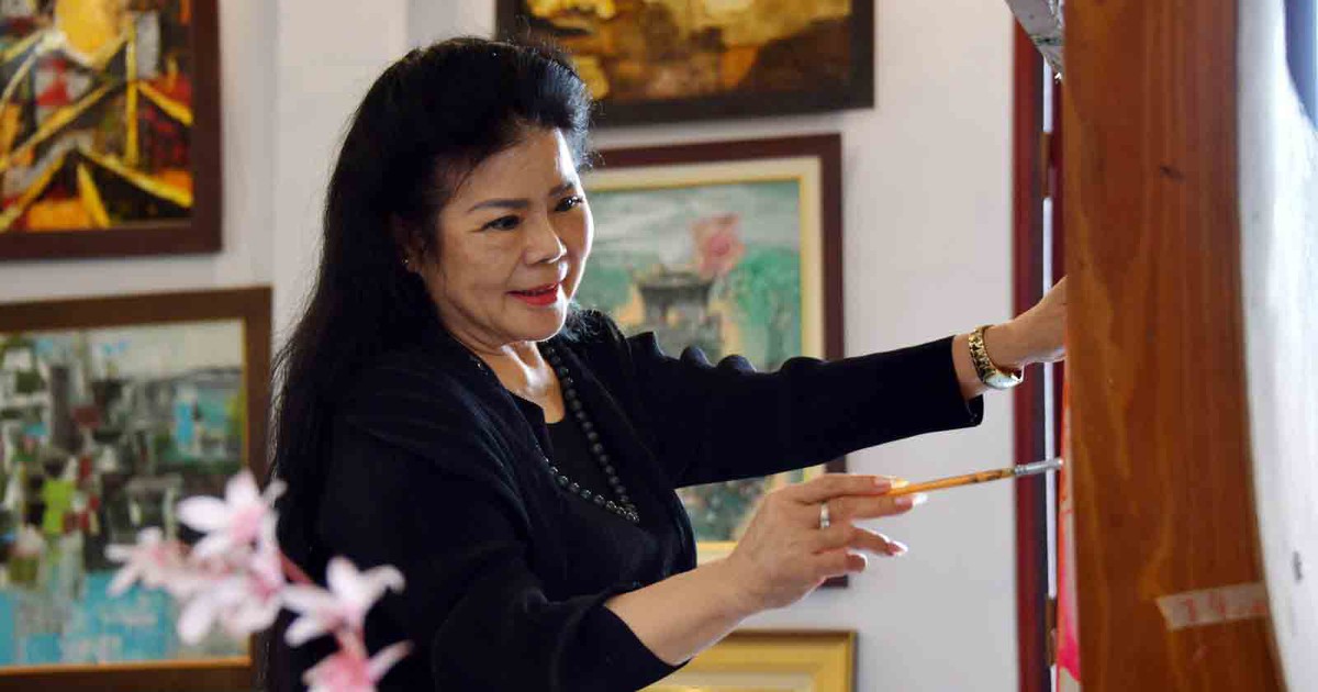 Danh họa Văn Dương Thành: 'Nữ đại sứ' trong dòng chảy văn hóa Việt