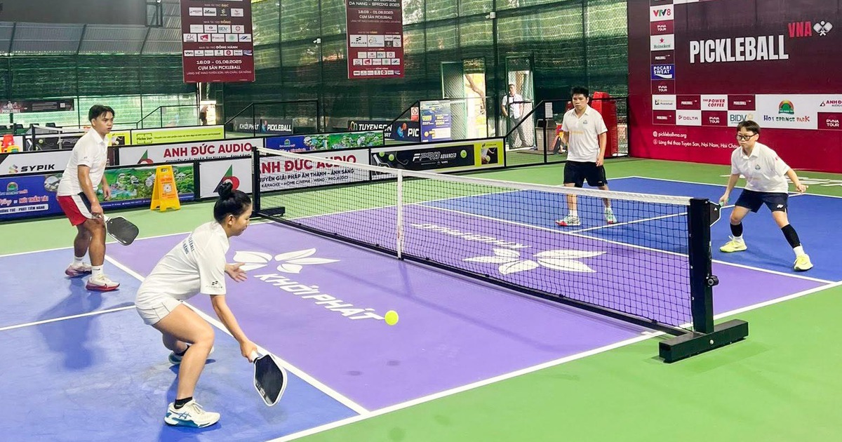 Đà Nẵng phát động tập luyện môn pickleball chuẩn bị cho giải đấu toàn ngành GD-ĐT