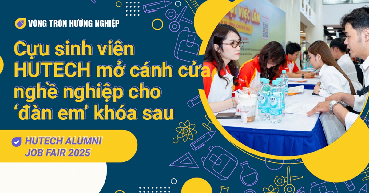 Cựu sinh viên HUTECH mở cánh cửa nghề nghiệp cho ‘đàn em’ khóa sau | VÒNG TRÒN HƯỚNG NGHIỆP