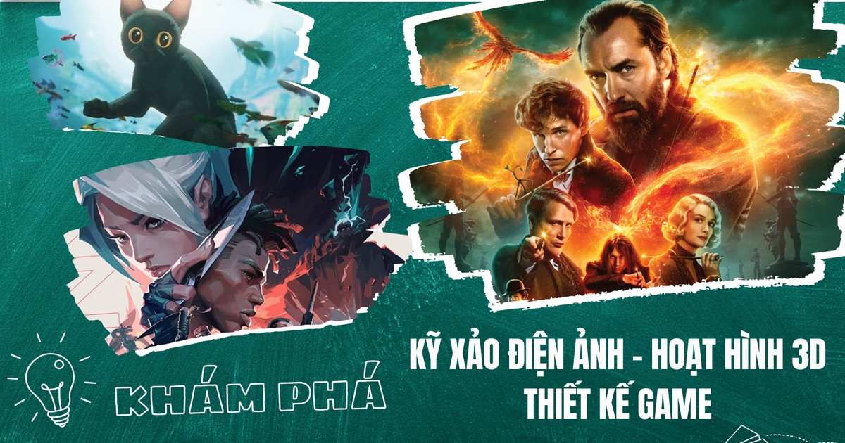 Đón bắt tương lai với ngành kỹ xảo điện ảnh, hoạt hình, thiết kế game