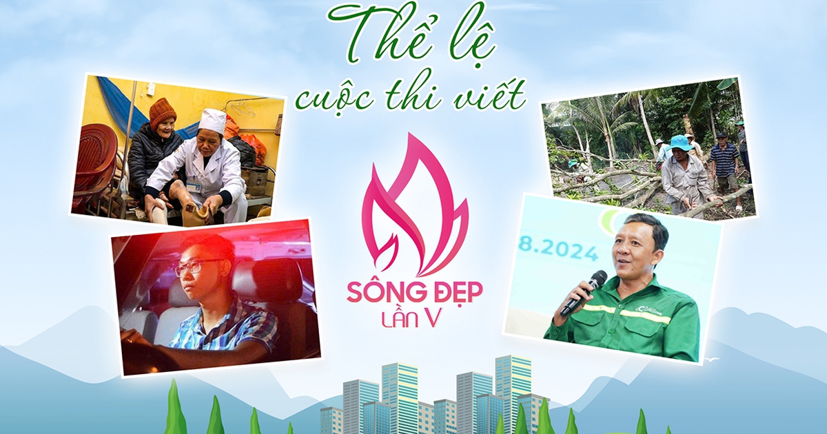THỂ LỆ CUỘC THI VIẾT SỐNG ĐẸP V