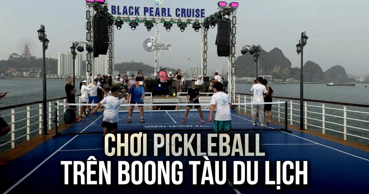 Khách chơi pickleball, nhảy từ boong tàu xuống vịnh Hạ Long: Lo ngại về 'tàu sân khấu'