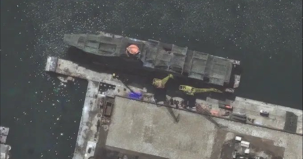 Chiến hạm lớn nhất của Triều Tiên đang thành hình