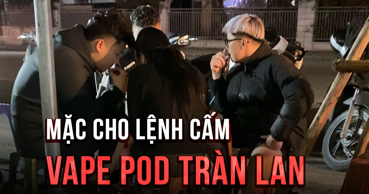 Thuốc lá điện tử: vẫn quảng cáo rầm rộ, công khai mua bán và sử dụng