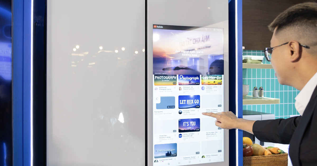 Samsung trình diễn bộ sưu tập thiết bị gia dụng Bespoke AI tại Việt Nam