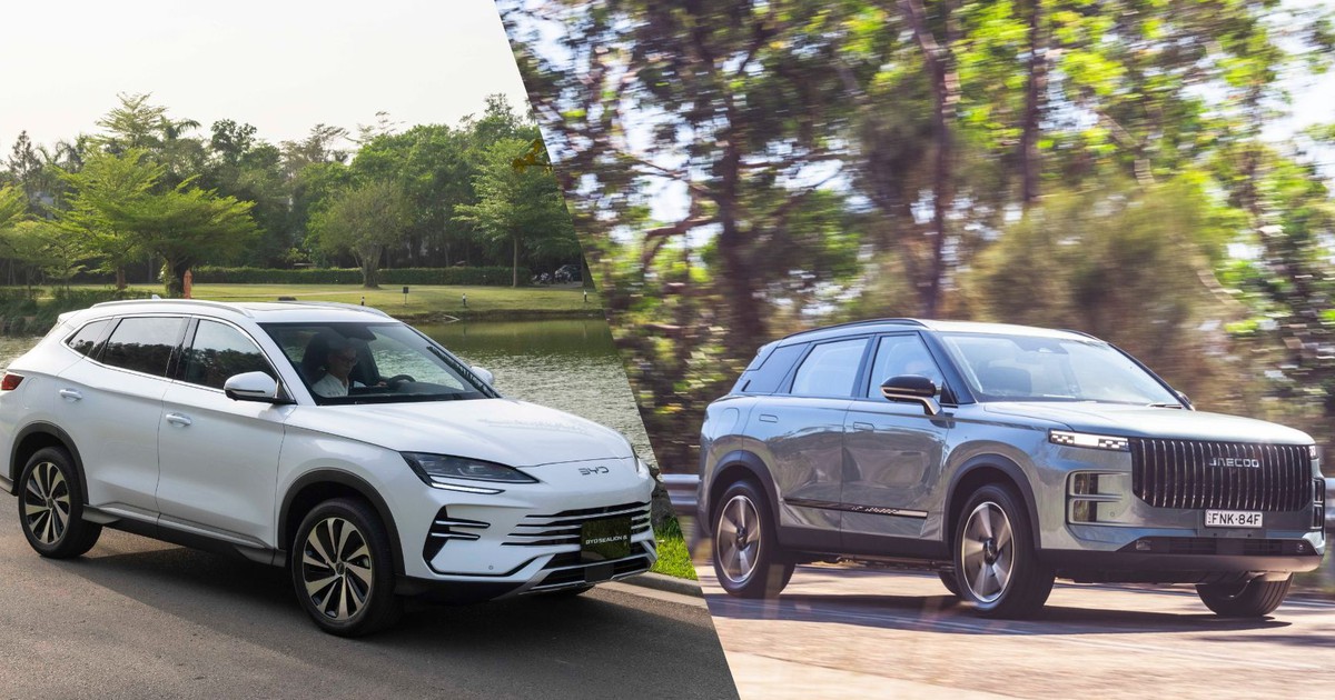 Xe hybrid cắm sạc Trung Quốc: BYD Sealion 6 có gì hơn Jaecoo J7?