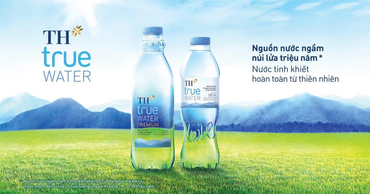 Dòng nước triệu năm từ Núi Tiên - mạch nguồn tinh khiết từ thiên nhiên
