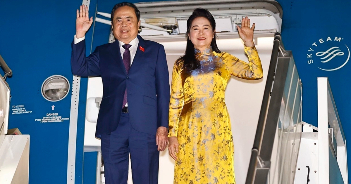 Chủ tịch Quốc hội Trần Thanh Mẫn và phu nhân bắt đầu thăm chính thức Armenia