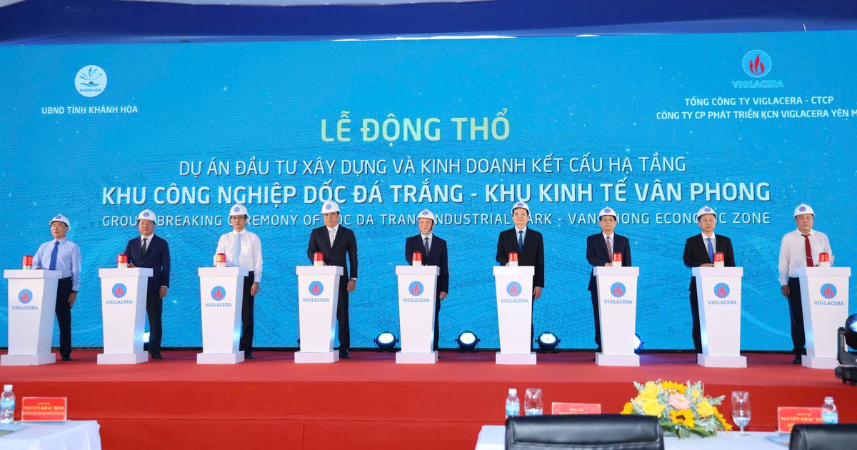 Động thổ khu công nghiệp vốn đầu tư 1.807 tỉ đồng tại Khánh Hòa