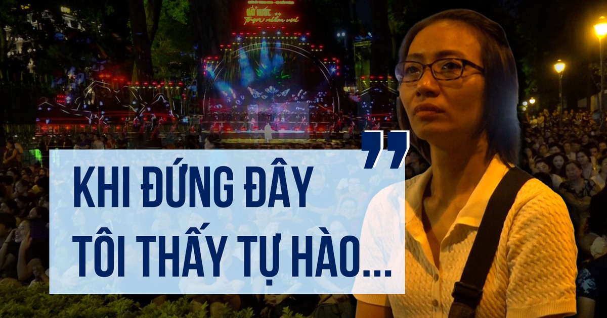 Những khán giả đặc biệt: Không vé mời nhưng vẫn cùng 'Đất nước trọn niềm vui'