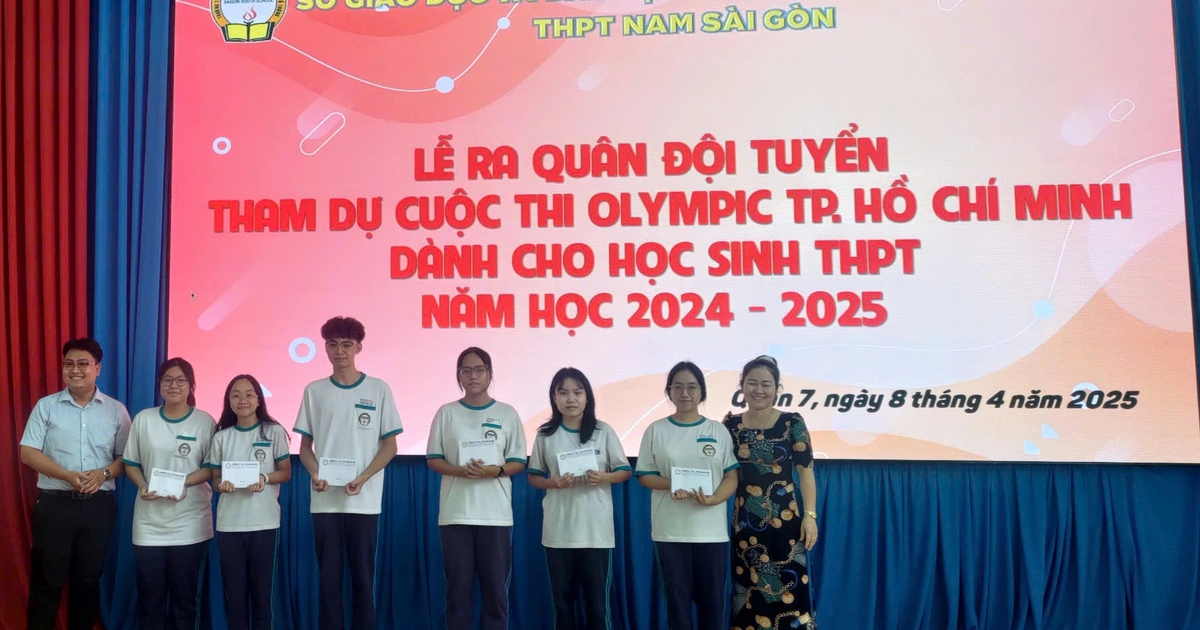 Kết quả Olympic TP.HCM năm 2025: Những trường có học sinh đoạt giải nhất