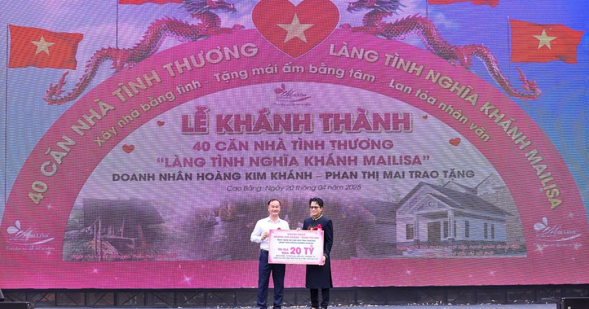Mailisa khánh thành 40 căn nhà tình thương tại Cao Bằng: Trao mái ấm - Dựng niềm tin