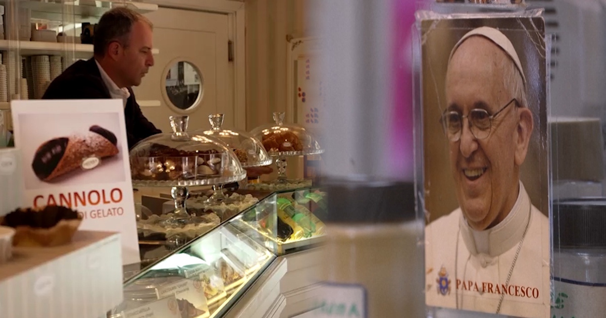 'Khẩu vị giản dị' của Giáo hoàng Francis qua hồi ức của chủ tiệm gelato
