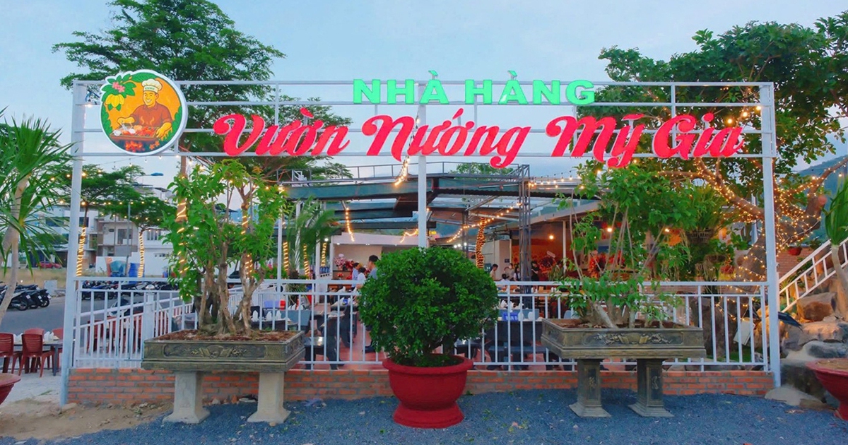 Nha Trang: Nhà hàng Vườn nướng Mỹ Gia - Nơi lý tưởng cho mọi cuộc gặp gỡ