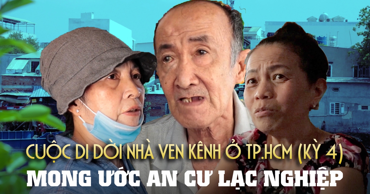 Nỗi lo sinh kế sau khi di dời - Nhà ven kênh chờ 'thay áo mới', Kỳ 4