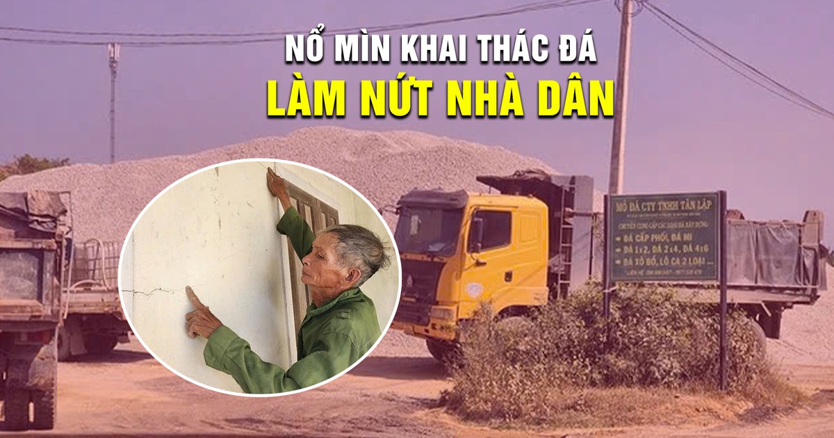 Bình Định: Người dân thấp thỏm vì hoạt động nổ mìn khai thác đá