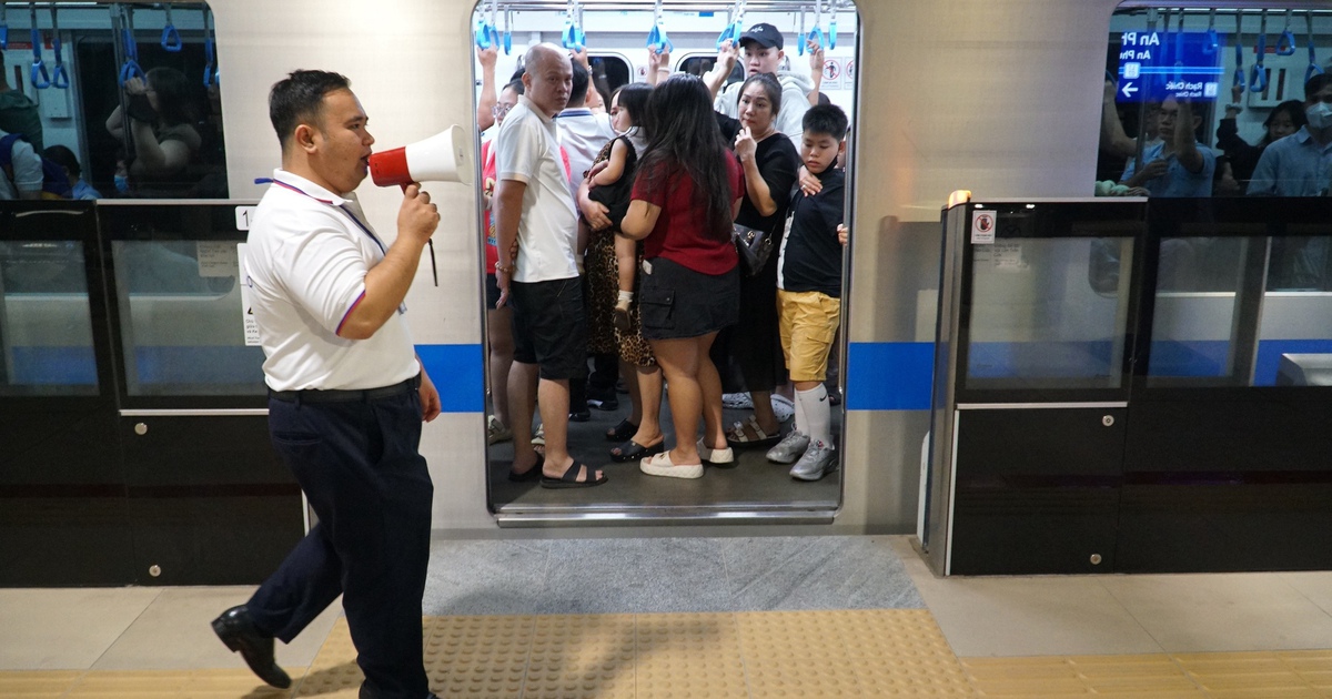 Metro Bến Thành - Suối Tiên mở cửa đến 23 giờ các ngày trước lễ 30.4