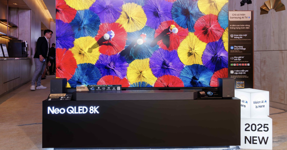 Samsung trình làng thế hệ TV AI 2025 tại Việt Nam