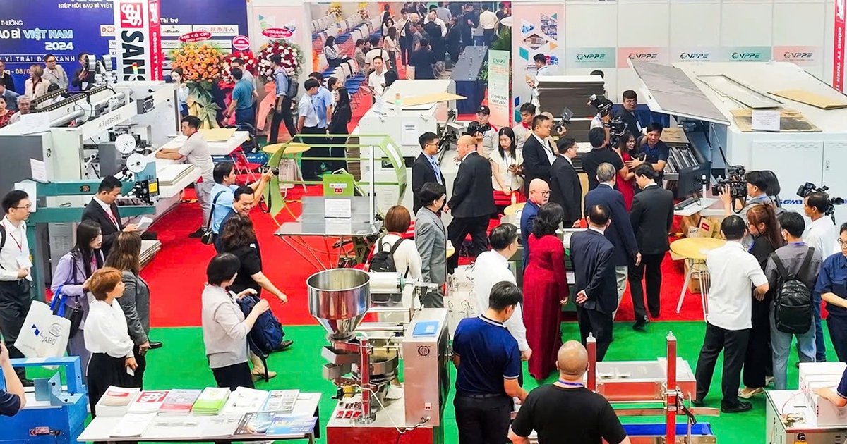 Sắp khai mạc Triển lãm quốc tế giấy và bao bì Việt Nam 2025