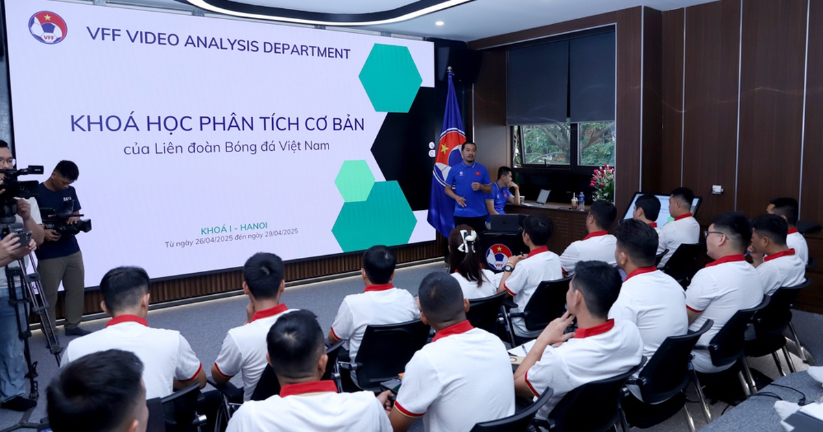 Bóng đá Việt Nam ứng dụng công nghệ hiện đại của các đội hàng đầu thế giới