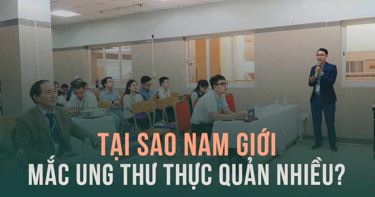 Ung thư thực quản: Nguy cơ cao ở nam giới từ 40 tuổi trở lên