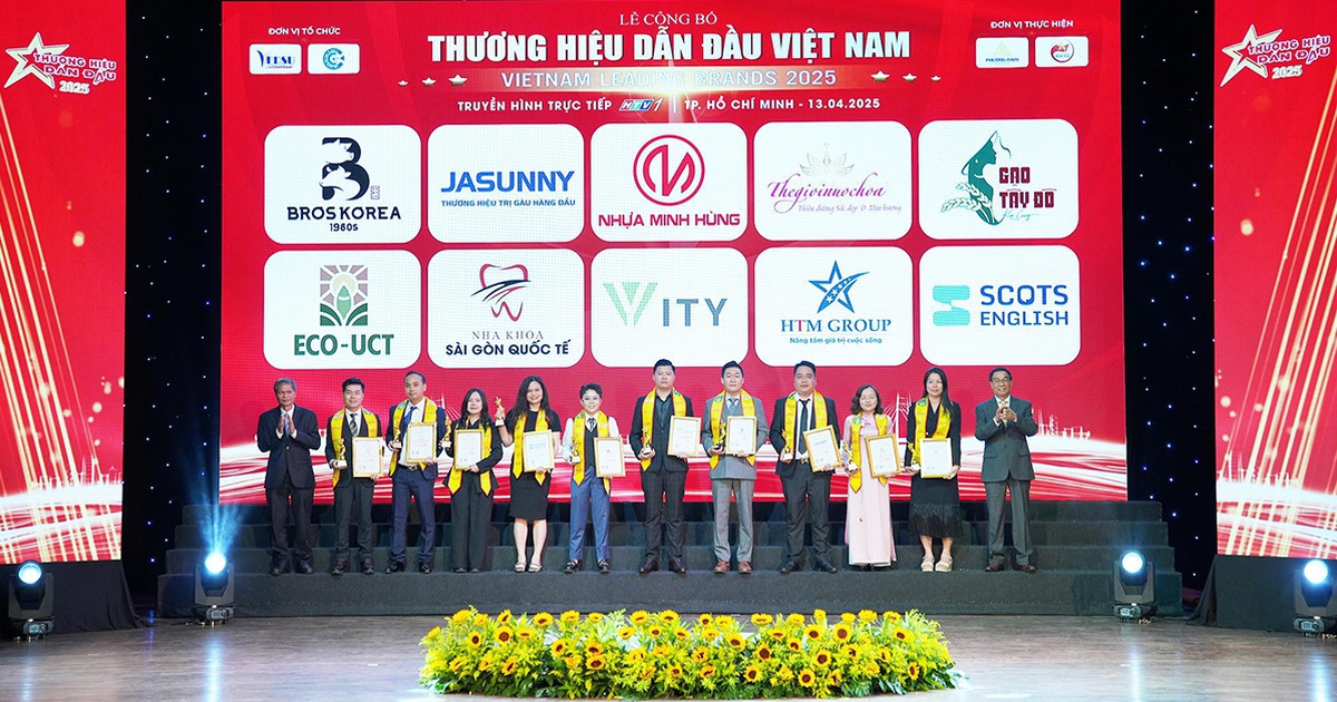 Dầu gội sạch gàu Jasunny được công nhận 'Top 100 Thương hiệu dẫn đầu Việt Nam 2025'