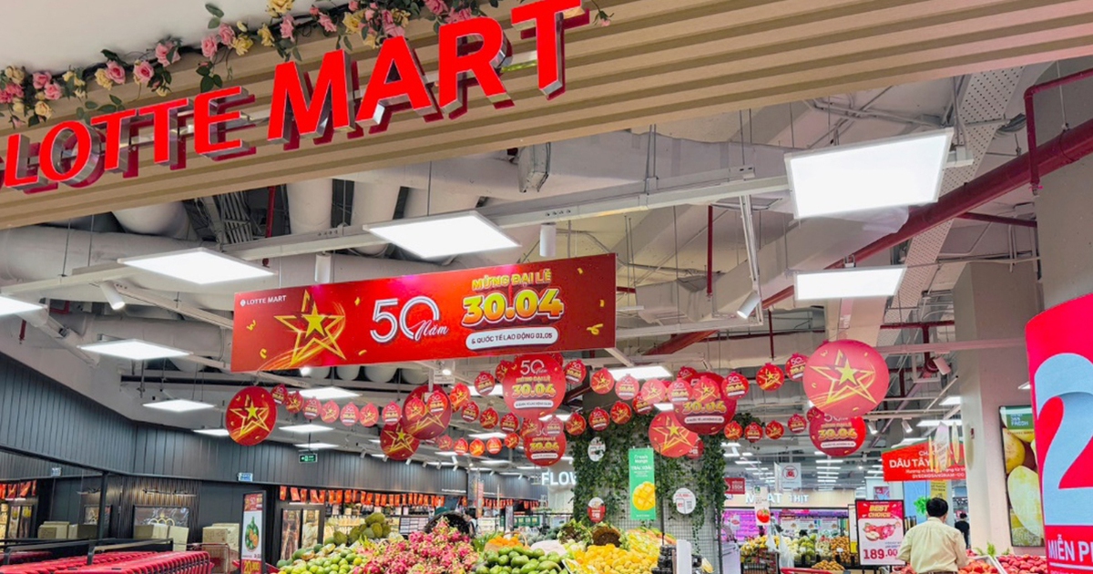 LOTTE Mart khuyến mại hơn 5.000 sản phẩm phục vụ người tiêu dùng dịp đại lễ 30.4