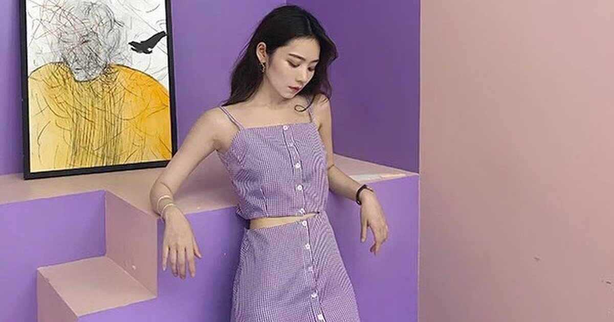 Diện đẹp đơn giản với chân váy chữ A