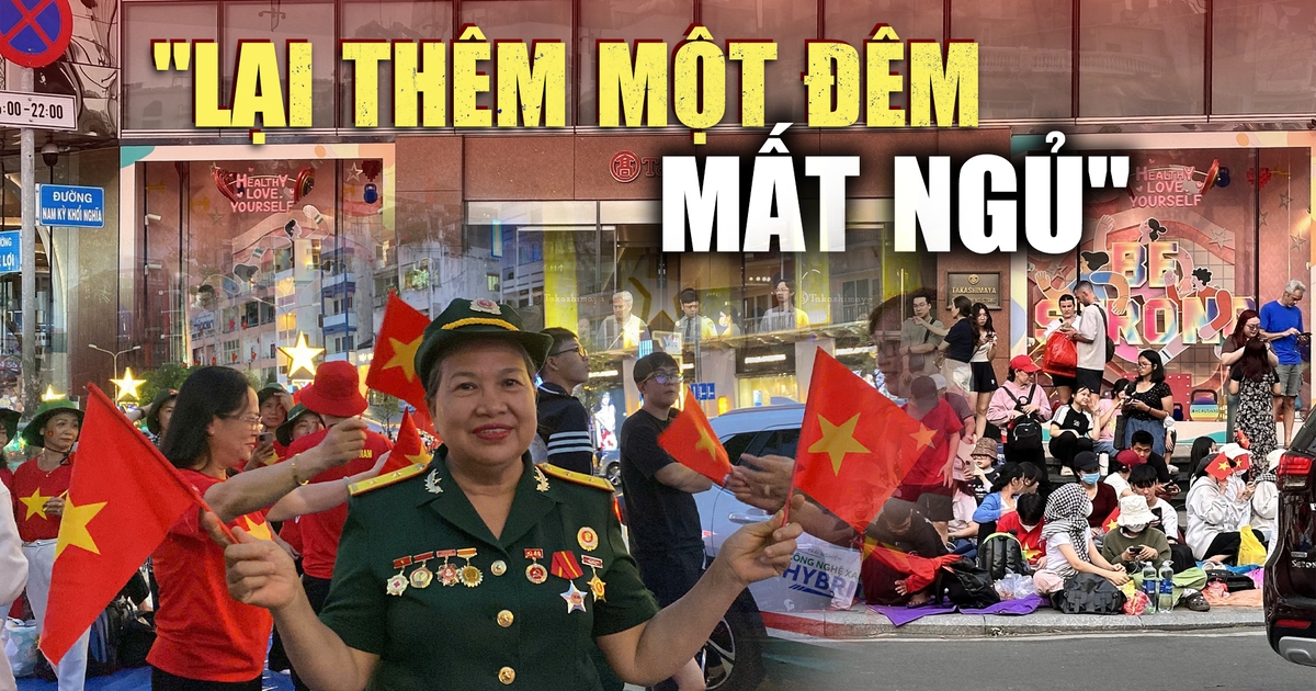 Chấp nhận thêm một đêm mất ngủ, 'hội chị em' đi thật sớm quyết tâm xem diễu binh
