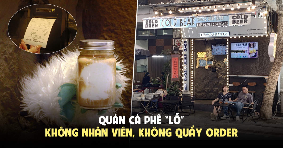 Độc lạ quán cà phê 'lỗ' cho người hướng nội: Order qua gấu Bắc Cực