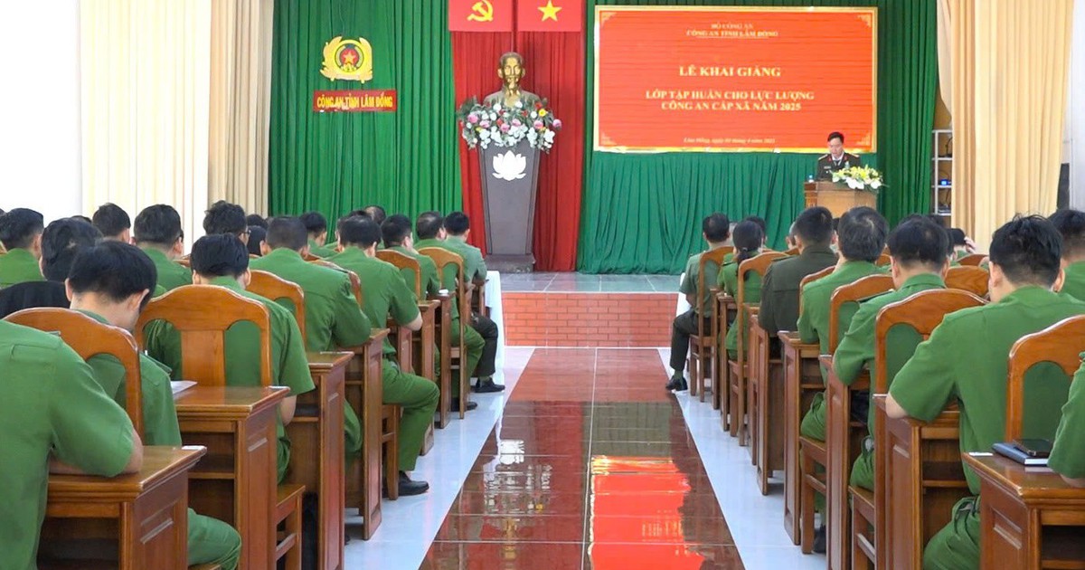 Lâm Đồng: Hơn 2.000 công an xã, phường được tập huấn nghiệp vụ phục vụ người dân