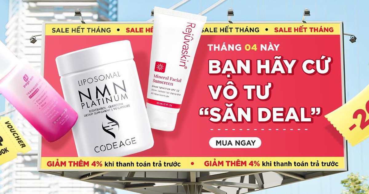 Tiết kiệm gần 'nửa giá' với loạt deal tại Mai Hân mỹ phẩm