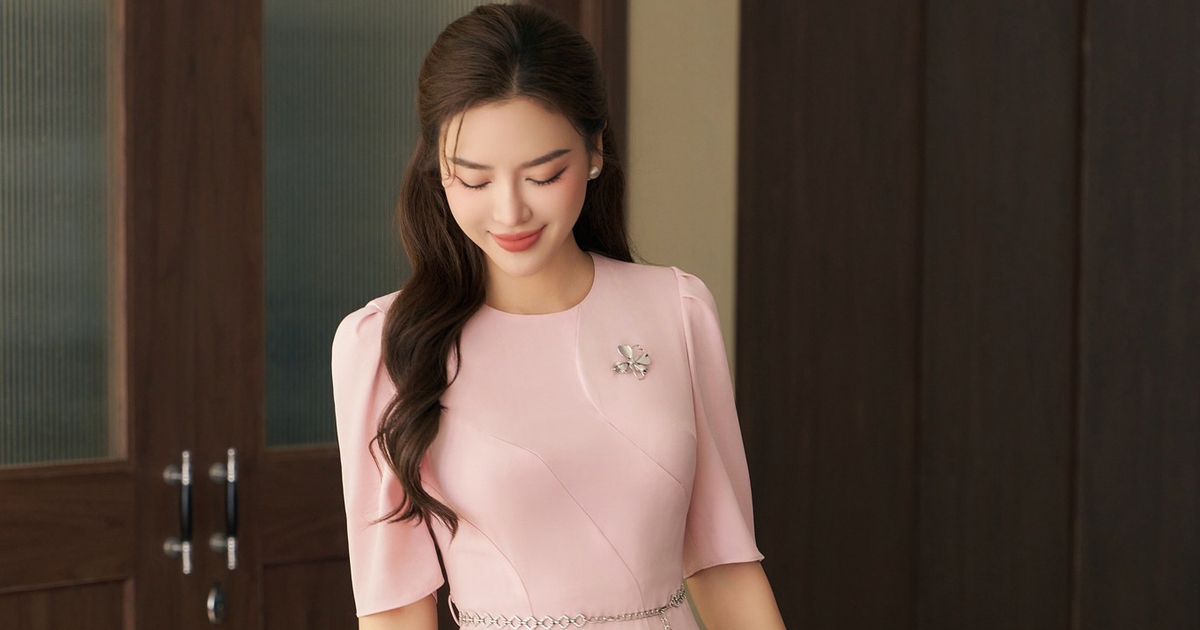 Gợi nhớ phong cách vintage cùng chiếc váy midi sang trọng giàu nữ tính