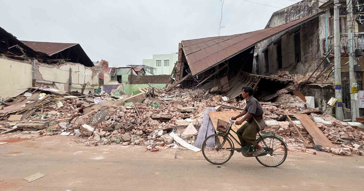 Tình hình khắc phục hậu quả động đất ở Myanmar