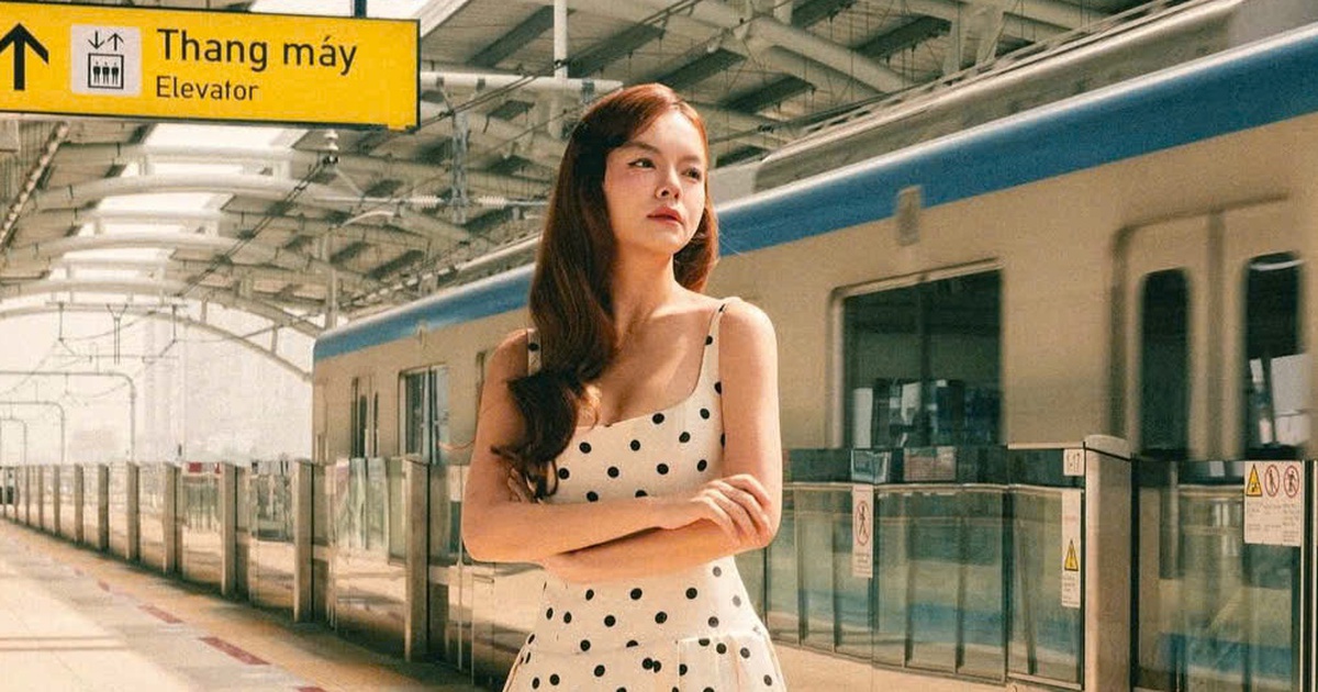 Họa tiết chấm bi phủ sóng tủ đồ ngày hè