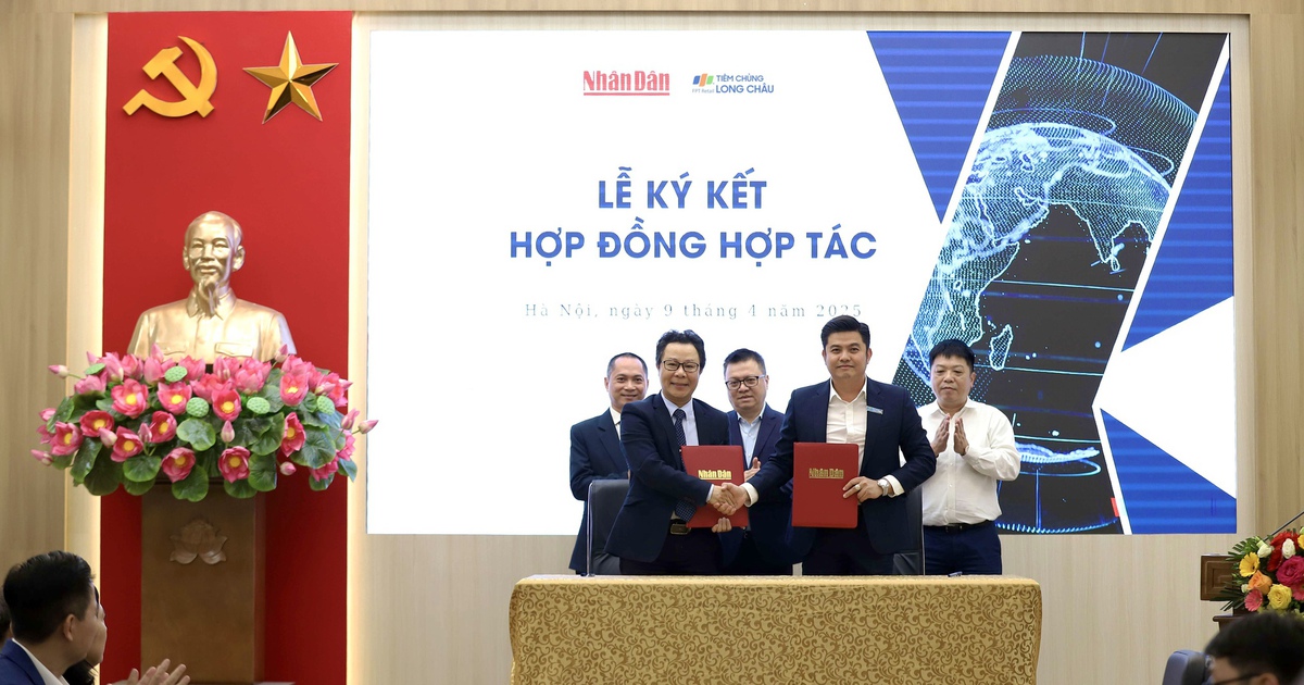 Báo Nhân Dân hợp tác cùng FPT Long Châu, hướng đến sức khỏe cộng đồng
