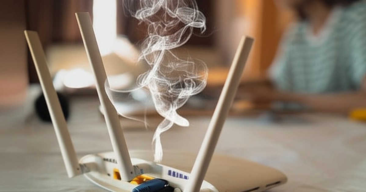 Cảnh báo nguy cơ nắng nóng làm hỏng router Wi-Fi