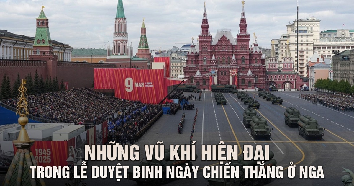 Điểm mặt những vũ khí hiện đại trong lễ duyệt binh Ngày chiến thắng ở Nga