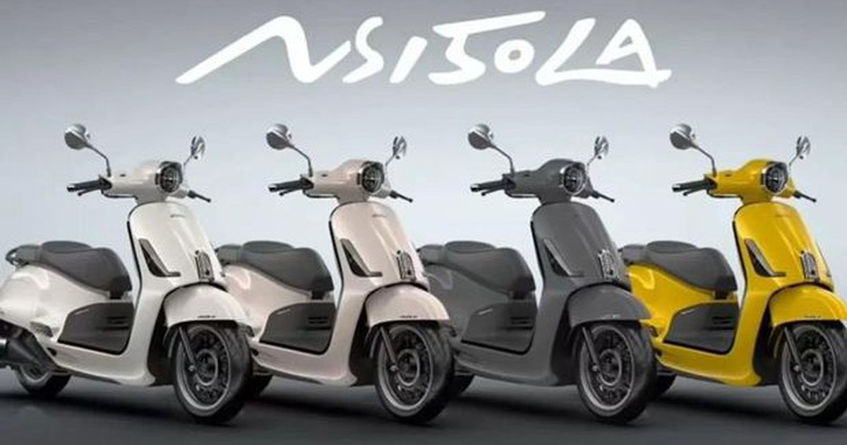 Xe tay ga Honda sản xuất tại Trung Quốc, kiểu dáng giống Vespa