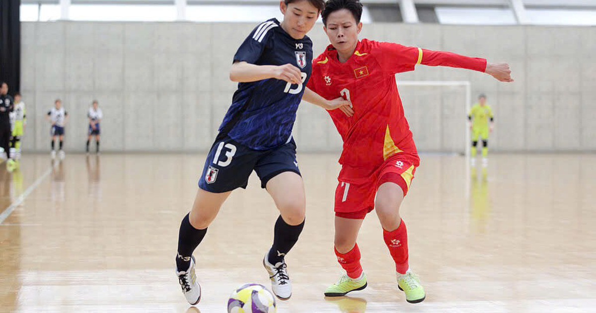 Lịch thi đấu đội futsal nữ Việt Nam hôm nay: Muốn tạo địa chấn trước 'núi lớn' Nhật Bản
