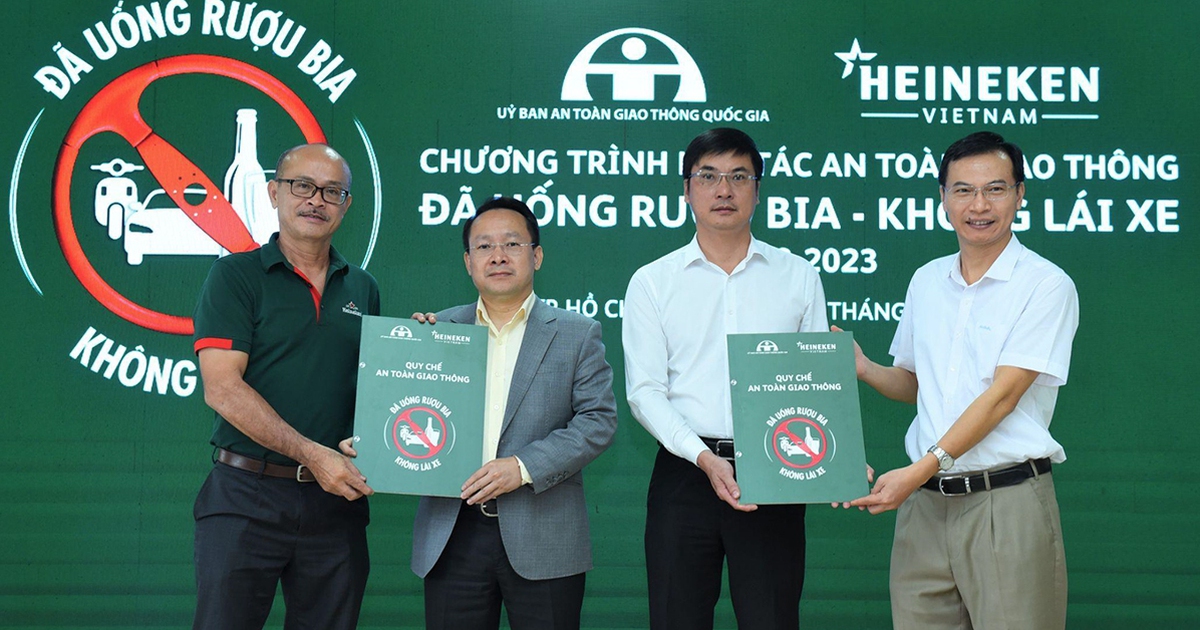 HEINEKEN Việt Nam đa dạng hóa sáng kiến thúc đẩy uống có trách nhiệm