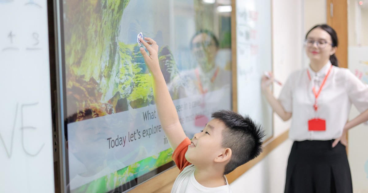 Không chỉ học Anh ngữ mà con còn học cách sống hạnh phúc